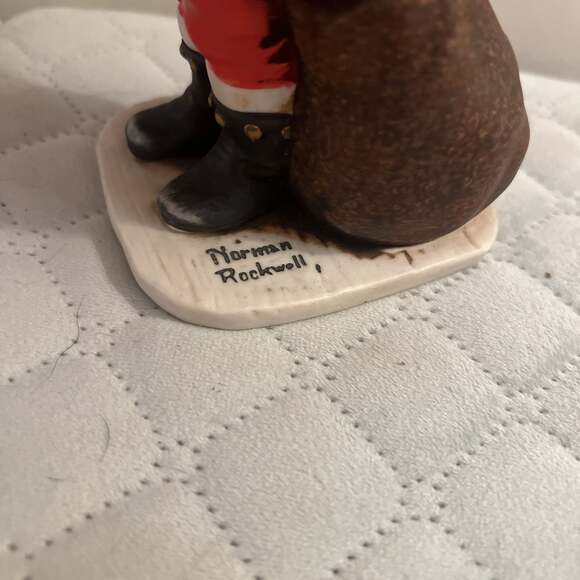 Vintage Norman Rockwell 1976 A Drum For Tommy Santa Figurine NRC-24 - Picture 2 of 5